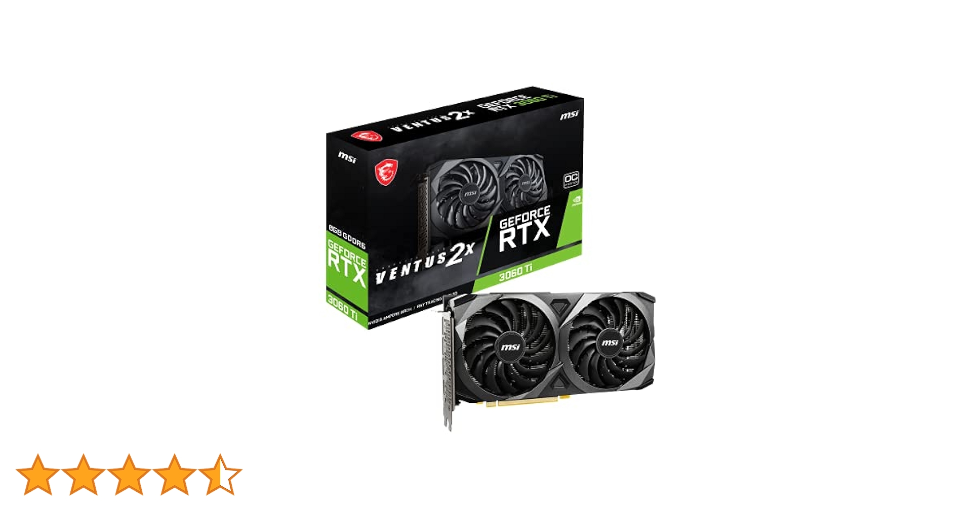Amazon.co.jp: MSI GeForce RTX 3060 Ti VENTUS 2X 8G OCV1 LHR